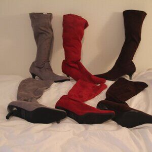 3 boots for one price. Size 7.5. Rampage brand. Like new to Good.